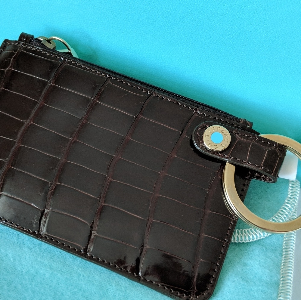 Limited edition - crocodileTiffany & Co wallet NEW - Picture 2 of 5
